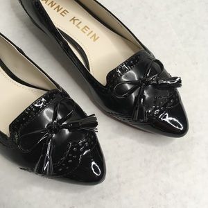 Anne Klein Oxford Loafers with Bow Size 7M NWOT